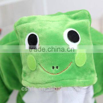 Flannel Cartoon Adult Animal Jumpsuit Animal Pajamas Jumpsuit Frog Design photo-3