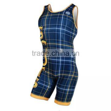 Made in China Custom Wrestling Singlets photo-2