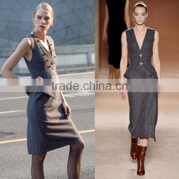 Ladies Designer Office Dresses Ladies Office Uniform Designs for Women photo-2