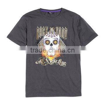 Trendy Handsome Purple Children Short Sleeves Tshirt