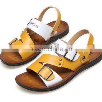 zm35382a casual leather sandals simple large size shoes for men