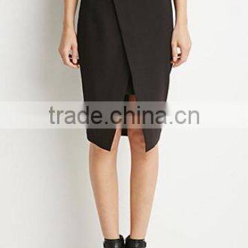 Female Bust in Best Collocation Skirt Level Split a Pencil photo-2