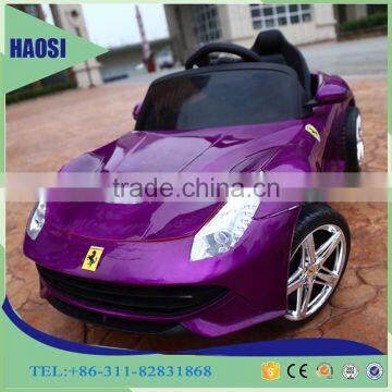 New Style Plastic Automatic Ride on 4 wheels electric car for kids