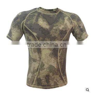 Sport Tights Fitness Slim Fit T-Shirts Fast Drying Clothing Gym Short-Sleeve T-Shirt Dry Fit Shirts photo-2