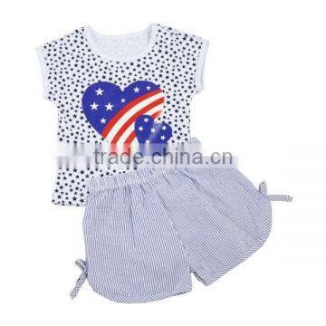 2017 latest design hot sale Cheap Ruffle Import Baby Clothes China Wholesale Kids Clothing