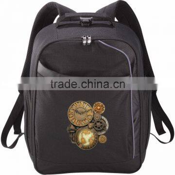 Checkmate TSA 15" Computer Backpack - Laptop-only Section Unfolds to Lay Flat on the X-ray Belt and Comes With Your Logo photo-2