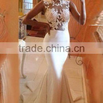 2016 New Arrival Trumpet/Mermaid Lace Prom Dresses/Evening Dresses photo-2