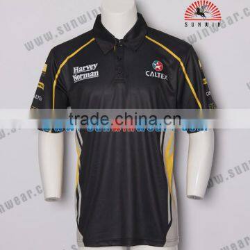 Oem Sublimation Printing Mens Polo Shirts