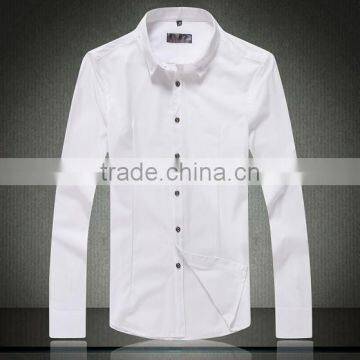 non iron men's shirt white shirt dress shirt