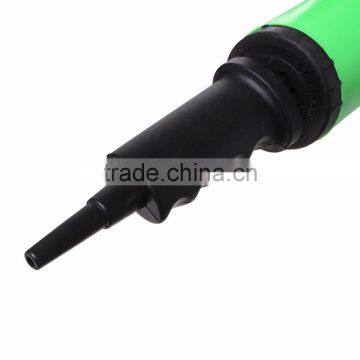 Party Supplies Inflator Tool Cylinder Green Plastic Balloon Pump photo-2