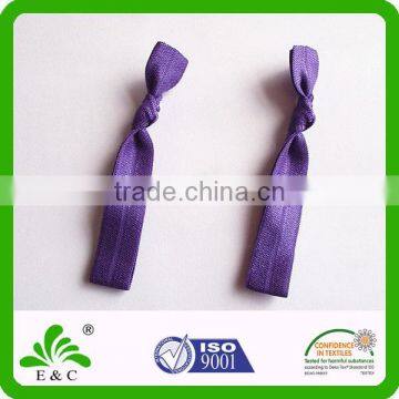 Custom color Elastic Fabric Wrist Band Bracelets