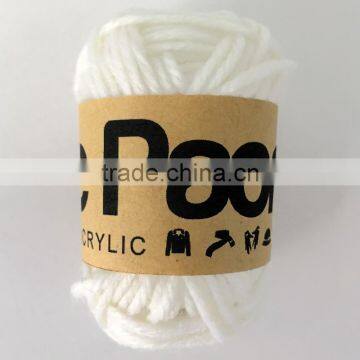 Colorful Cheap Wool Acrylic Hand Knitting Yarn for Gloves