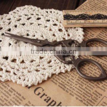 Elegant Golden Carving Garment Sewing Vintage Classic Embroidery Scissors photo-5