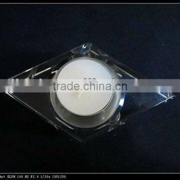 Elegant Crystal Ball Candlesticks