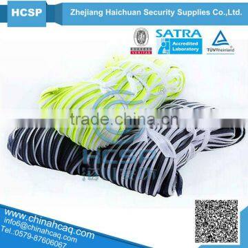 colourful reflective fabric piping for fashion jacket clothes