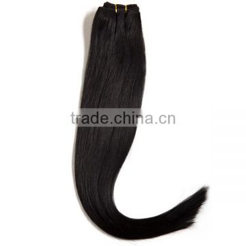 double drawn weft, unprocessed human virgin remy hair extension, human brazilian remy hair weave wholesale