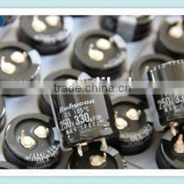 high quaity aluminum electrolytic capacitors 250V330uf new&original made in china