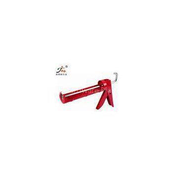 Metal Half - Barrel Cartridge Silicone Caulk Gun With Hex Rod , Puncture Tool