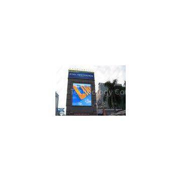 High Resolution Pixel 12mm outdoor led display board with static drive 1R1G1B