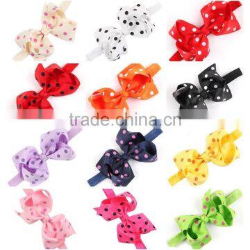 Kids Girls Baby Headband Toddler Bow Flower Hair Band Headwear