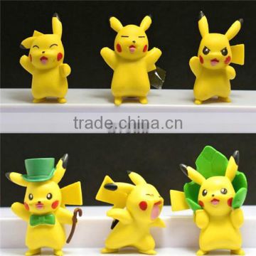 Sveda Pokemon go action figure SV-PM010 Pokemon figure toy 6pcs Pokemon Pikachu figure doll