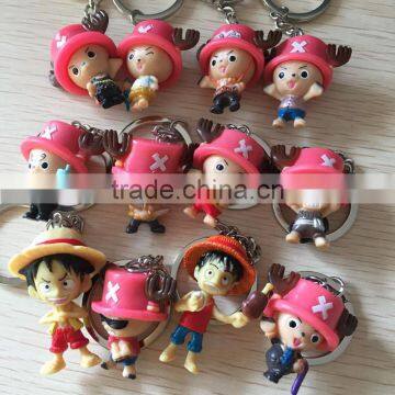 One Piece Chopper Pendant Keyring Wholesale Anime Keychain Set Of 12