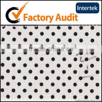 print dot fabric on cotton stock