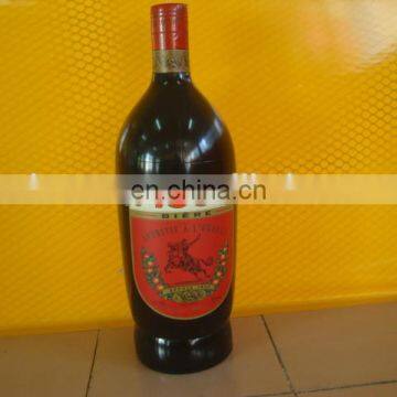 PVC inflatable wine bottle model