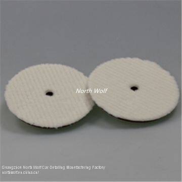 Wool polishing pad for car detailing high quality wool polish disc 6inch