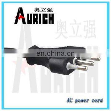 Wiring Harness Electric Cable Wire Plug European Italy Lamp Holder 3-pin Plug Pin Used Wire and Cable Machine Power Cable photo-3