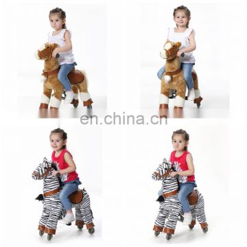 New arrival!!!HI CE funny ride on horse for kids with high quality,human power ride on cars with wheels