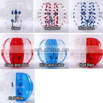 body zorbing bubble ball/inflatable body bumper ball