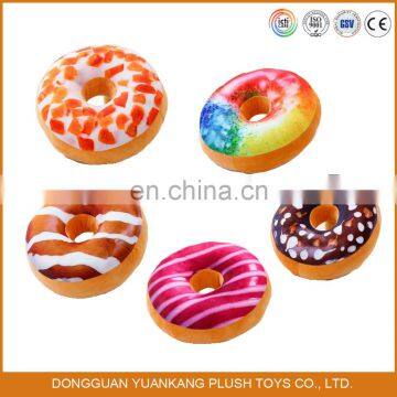 Stuffed food shaped toys plush donut