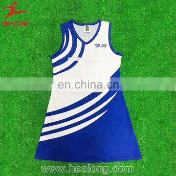 2017 Sexy Wholesale Netball Skirt Custom Netball Jersey