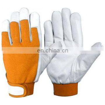 2009 cow split leather gloves/cow crust leather /Cowhide suede Leather Gloves 707 working gloves