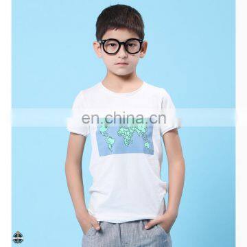 T-BT004 Boys Summer Short Sleeve Latest Casual Plain T Shirt for Printing