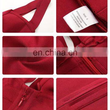 Oem Fashion Dress Women One Piece Long Dress , Sexy Bandage Fishtail Dresses for Women Bodycon photo-3