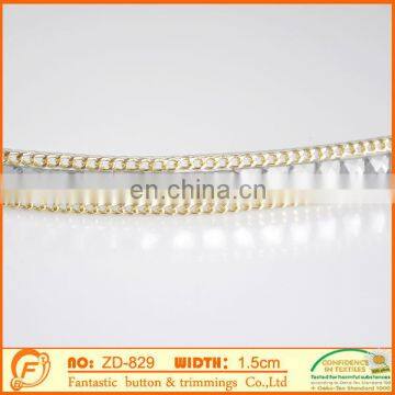 2014 hotsale rhinestone chain for women braid wedding decoration trimmings