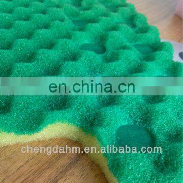 compressed pu foam coated with filter foam