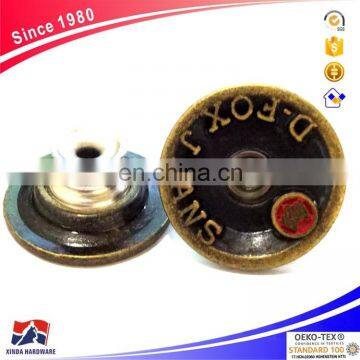 20 mm high-grade alloy metal punch button