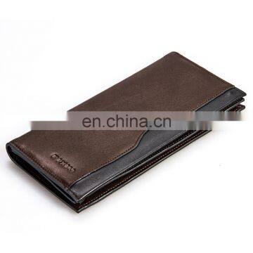 Cheap Price Human Business Young Man Genuine Leather Purse Wallet photo-3