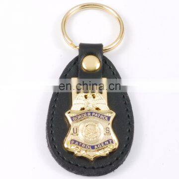 Factory Direct Wholesale Logo LEATHER KEY CHAIN photo-2