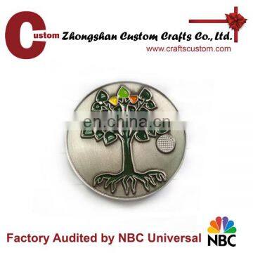 Factory Wholesale Custom Logo Magnetic Golf Ball Marker