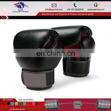 Leather Gel Boxing Gloves Fight Punch Bag Muay Thai MMA Kickboxing Pad CHK photo-2