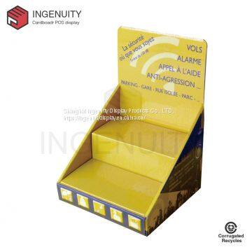 Custom paper countertop display unit CDU-TRAY-021