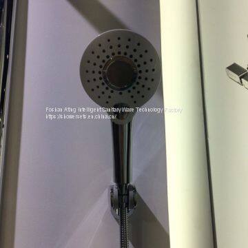 NEW Luxury Bathroom Shower Set IT-P003 Chrome Colour 3 Functions Shower Column With Bracket Foshan Supplier photo-3