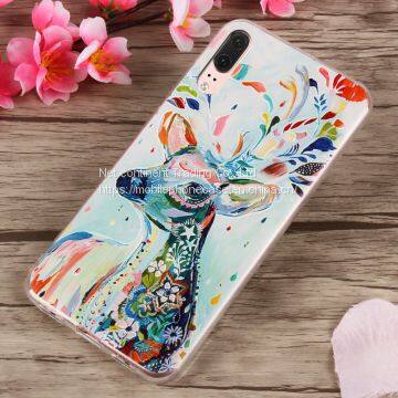 For HUAWEI P20 Cartoon Mobile Phone Shell IMD Flexible Soft TPU Glossy Case for HUAWEI p8 Lite Nova2i photo-4