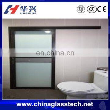 Soundproof CE Standard Plastic Interior/ Exterior Pvc Toilet Door Pvc Bathroom Door Price