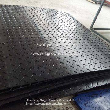 Durable HDPE plastic Construction road mat