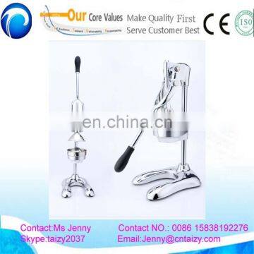 aluminium manual fruit juicer/juicer masticator/stainless steel cold press juicer